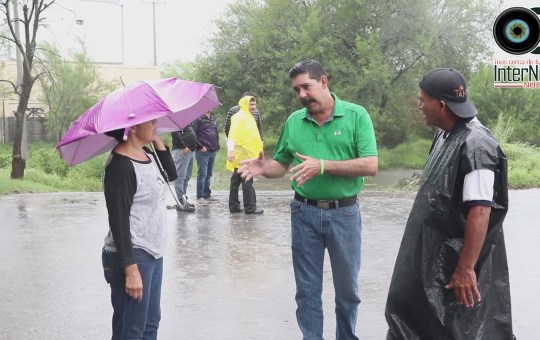 SUPERVISA ALCALDE ERNESTO QUINTANILLA VILLARREAL, NIVELES DE RÍOS Y ARROYOS EN CADEREYTA