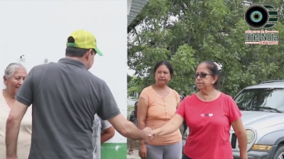 SUPERVISAN DE DAÑOS POR TORMENTA TROPICAL "FERNAND" EN ÁREA RURAL, EN EL MUNICIPIO DE CADEREYTA N.L.