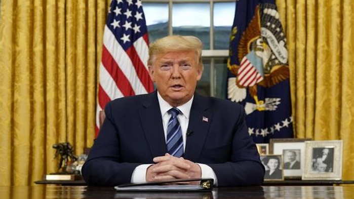 ESTADOS UNIDOS CIERRA FRONTERAS POR 30 DÍAS A VUELOS PROVENIENTES DE EUROPA POR CORONAVIRUS.