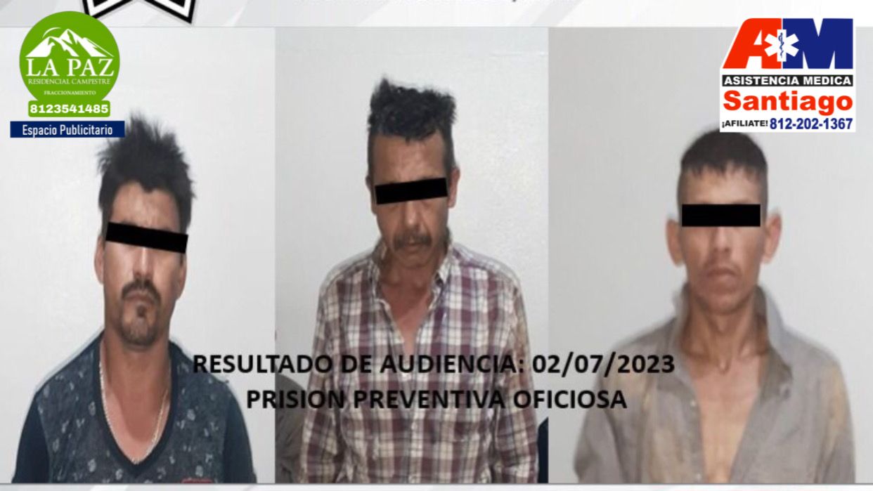 SON TRASLADADOS AL PENAL POR EL PRESUNTO DELITO DE ROBO CON VIOLENCIA ...