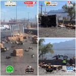 VOLCADURA DE CAMIONETA DE CARGA AFECTA VIALIDAD EN SAN PEDRO