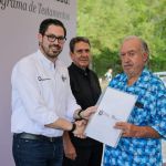 DAVID DE LA PEÑA BENEFICIA A 90 FAMILIAS CON TESTAMENTOS A BAJO COSTÓ