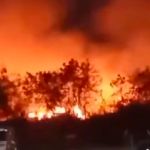 INCENDIO EN JUÁREZ QUEDÓ CONTROLADO TRAS INTENSA MOVILIZACIÓN