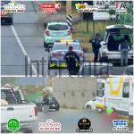 RESCATAN A HOMBRE TRAS SER ATROPELLADO EN CARRETERA NACIONAL EN SANTIAGO