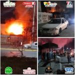 FUERTE INCENDIO EN BOUTIQUE DE VALLE DEL ROBLE MOVILIZA A CUERPOS DE AUXILIO