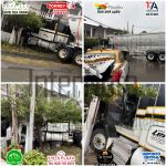 TRÁILER IMPACTA TAXI Y TERMINA DENTRO DE UNA VIVIENDA EN ALLENDE