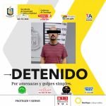 DETENIDO POR AMENAZAR CON UN MACHETE A UN MENOR DE EDAD