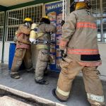 ELEMENTOS DE PROTECCIÓN CIVIL DE GENERAL TERÁN PARTICIPARON EN PRIMER SIMULACRO NACIONAL