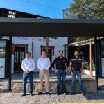 COMPROMISO CUMPLIDO: DAVID DE LA PEÑA ENTREGA 20 PARADAS DE AUTOBÚS MÁS CÓMODAS Y SEGURA