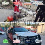 HOMBRE RESULTA LESIONADO TRAS CAER A UN CANALÓN EN MONTERREY