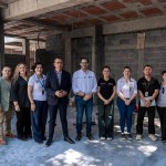 ESPECIALISTAS EN PSICOLOGÍA DE LA UANL, QUE DARÁN SERVICIO EN EL CENTRO INTEGRAL DE CUIDADOS, ACOMPAÑAN A DAVID DE LA PEÑA EN SUPERVISIÓN