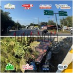 CIERRAN LA CARRETERA ALLENDE-CADEREYTA TRAS VOLCADURA DE TRÁILER